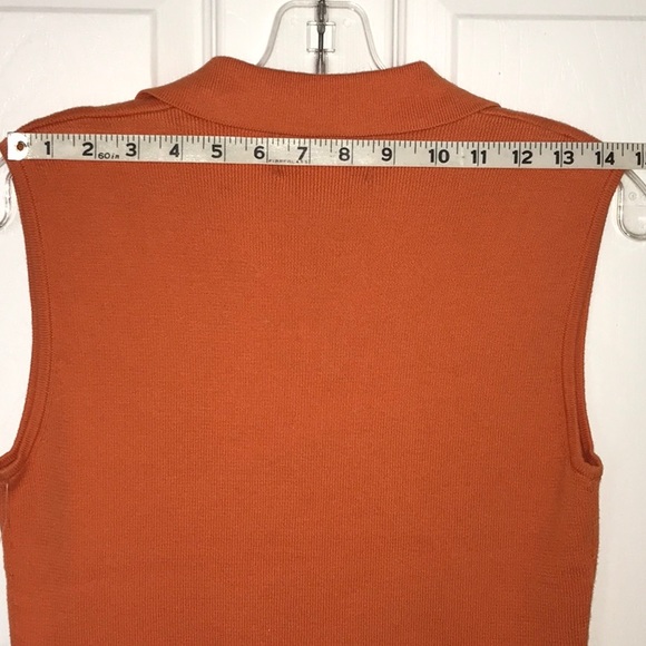 Sag Harbor Vest Knit Sleeveless Pullover Sweater - Picture 4 of 8